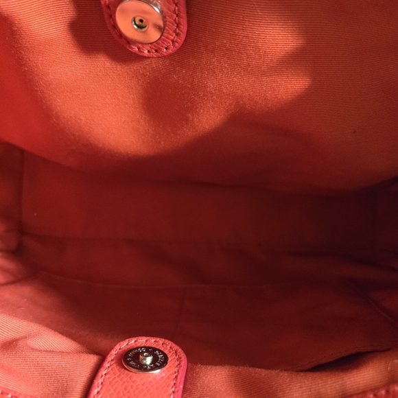 Coach Red Leather Women's Bag - Picture 5 of 15